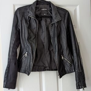 Maurice's Faux Black Leather Jacket